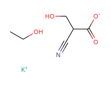 2-cyano-3-hydroxy-propionic acid ; potassium salt