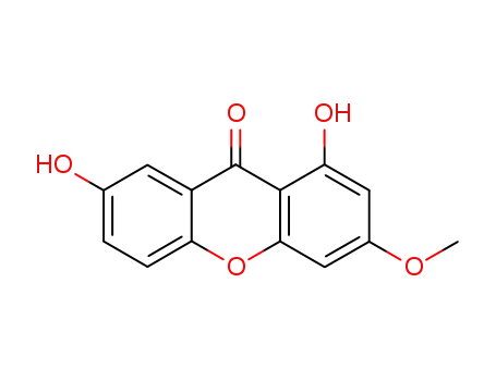 Molecular Structure of 437-50-3 (GENTISIN)