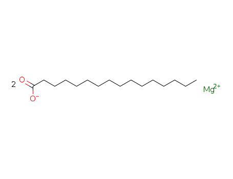 Molecular Structure of 2601-98-1 (magnesium dipalmitate)