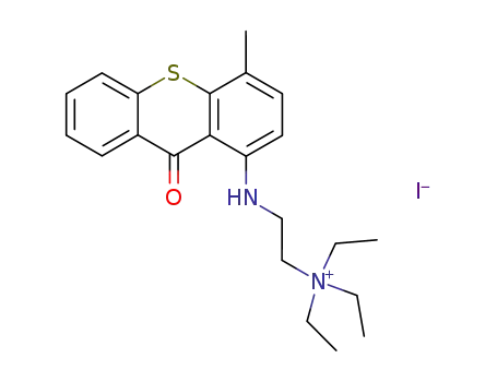 triethyl-[2-(4-methyl-9-oxo-thioxanthen-1-ylamino)-ethyl]-ammonium; iodide