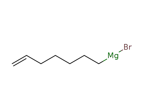 Molecular Structure of 154920-12-4 (Magnesium, bromo-6-heptenyl-)
