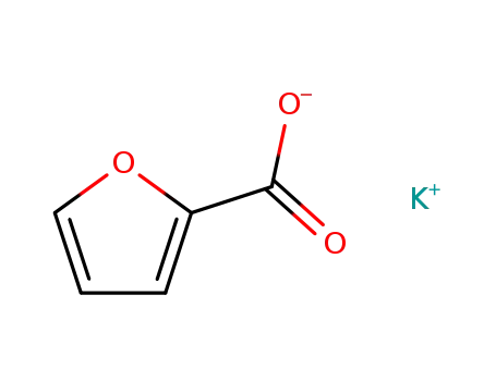 Molecular Structure of 20842-02-8 (2-Furancarboxylic acid, potassium salt)