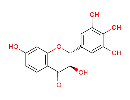 4H-1-Benzopyran-4-one,2,3-dihydro-3,7- dihydroxy-2-(3,4,5-trihydroxyphenyl)-,(2R,- 3R)-