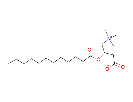 3-carboxy-2-(dodecanoyloxy)-N,N,N-trimethylpropan-1-aminium