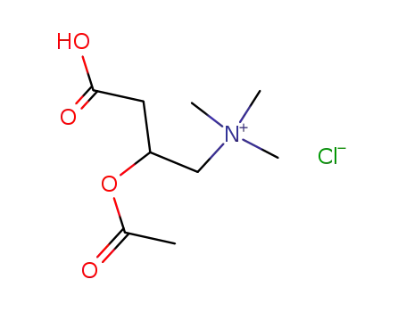 Molecular Structure of 2504-11-2 (ACETYL-DL-CARNITINE HYDROCHLORIDE)