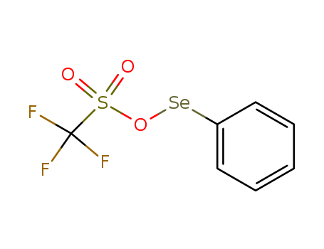 Methanesulfono(selenoperoxoic)acid, 1,1,1-trifluoro-, OSe-phenyl ester