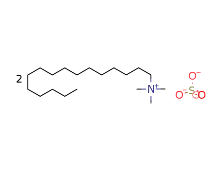 1-Hexadecanaminium, N,N,N-trimethyl-, sulfate (2:1)