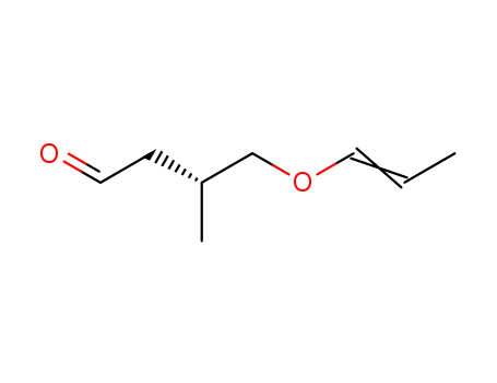 (R)-3-Methyl-4-[((E)-propenyl)oxy]-butyraldehyde