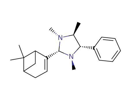 (1R,2R,3R,4S,5S)-2-(6,6-Dimethyl-bicyclo[3.1.1]hept-2-en-2-yl)-1,3,4-trimethyl-5-phenyl-imidazolidine