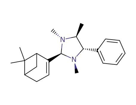 (1R,2S,3R,4S,5S)-2-(6,6-Dimethyl-bicyclo[3.1.1]hept-2-en-2-yl)-1,3,4-trimethyl-5-phenyl-imidazolidine