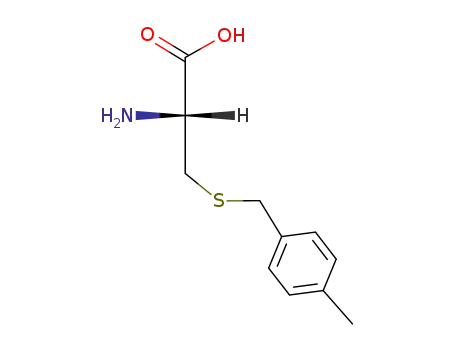 Molecular Structure of 42294-52-0 (S-P-METHYLBENZYL-L-CYSTEINE)