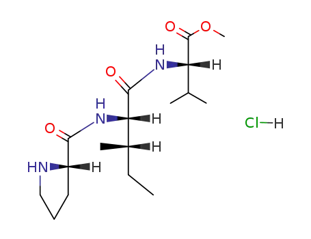 L-Valine, N-(N-L-prolyl-L-isoleucyl)-, methyl ester, monohydrochloride