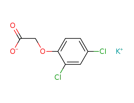 Molecular Structure of 14214-89-2 (potassium (2,4-dichlorophenoxy)acetate)
