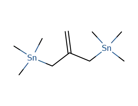 Molecular Structure of 86854-54-8 (Stannane, (2-methylene-1,3-propanediyl)bis[trimethyl-)