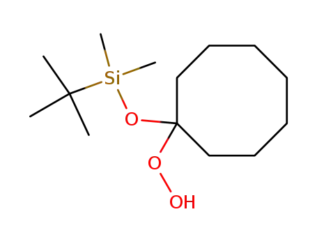 Molecular Structure of 88739-44-0 (Hydroperoxide, 1-[[(1,1-dimethylethyl)dimethylsilyl]oxy]cyclooctyl)
