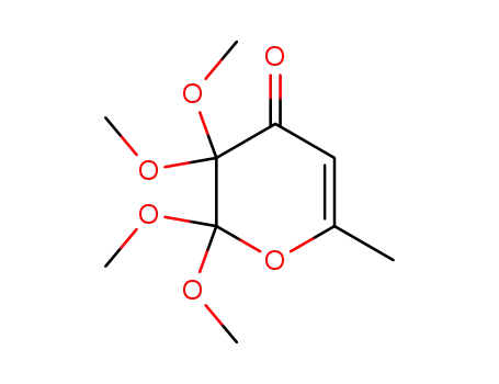 2,3-dihydro-2,2,3,3-tetramethoxy-6-methyl-4H-pyran-4-one