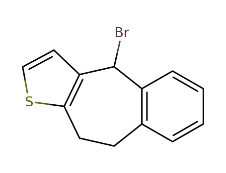 4-bromo-9,10-dihydro-4H-benzo<4,5>cyclohepta<1,2-b>thiophene