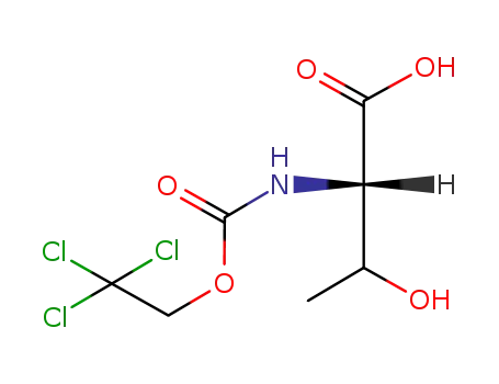 N-(2,2,2-trichloroethoxycarbonyl)-threonine