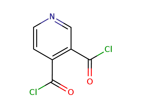 Molecular Structure of 1889-02-7 (3,4-Pyridinedicarbonyl dichloride)