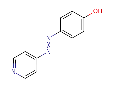 Molecular Structure of 20815-66-1 (Phenol, 4-(4-pyridinylazo)-)