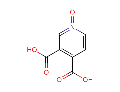 Molecular Structure of 38557-81-2 (3,4-Pyridinedicarboxylic acid, 1-oxide)