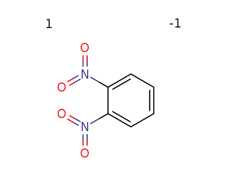 Molecular Structure of 528-29-0 (1,2-Dinitrobenzene)