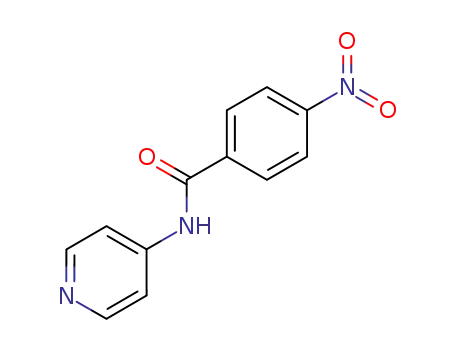 Molecular Structure of 13160-58-2 (N-(4-Pyridinyl)-4-nitrobenzamide)