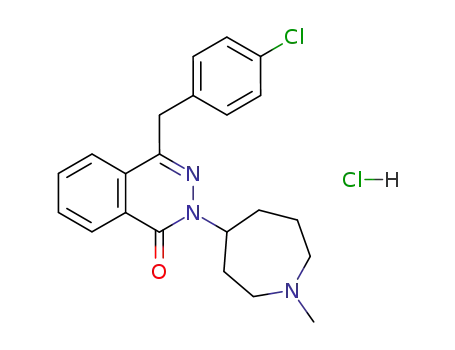 Molecular Structure of 79307-93-0 (Azelastine hydrochloride)