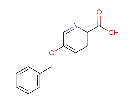 Molecular Structure of 74386-55-3 (5-(benzyloxy)picolinic acid)