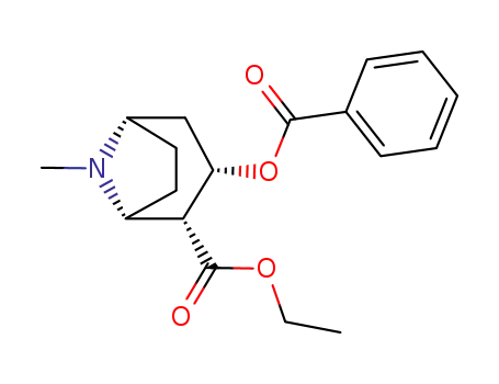 8-Azabicyclo[3.2.1]octane-2-carboxylicacid, 3-(benzoyloxy)-8-methyl-, ethyl ester, (1R,2R,3S,5S)-