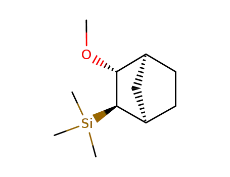 Molecular Structure of 88946-63-8 (Silane, (3-methoxybicyclo[2.2.1]hept-2-yl)trimethyl-, (2-endo,3-exo)-)