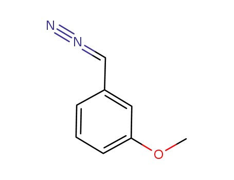 Molecular Structure of 65864-99-5 (Benzene, 1-(diazomethyl)-3-methoxy-)
