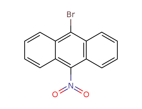 Molecular Structure of 14789-48-1 (Anthracene, 9-bromo-10-nitro-)