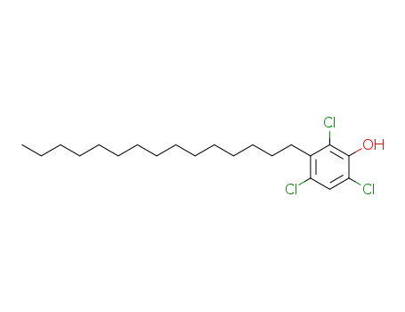 2,4,6-Trichloro-3-pentadecylphenol