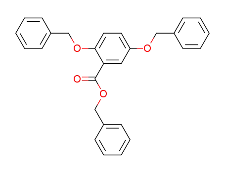 benzyl 2,5-bis(phenylmethoxy)benzoate cas  78283-37-1