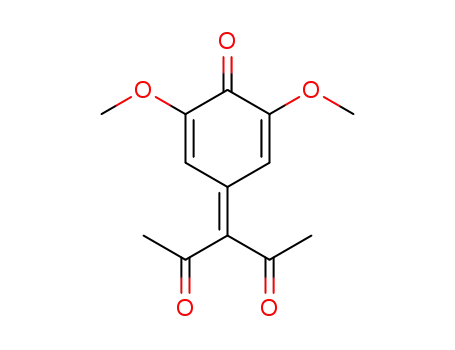 3-(3,5-Dimethoxy-4-oxo-cyclohexa-2,5-dienylidene)-pentane-2,4-dione