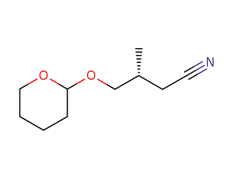 (3R)-3-methyl-4-(oxan-2-yloxy)butanenitrile