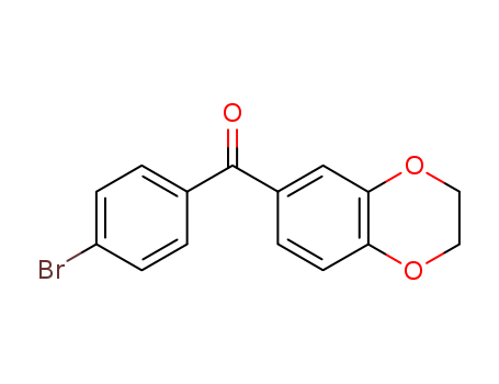 Methanone,(4-bromophenyl)(2,3-dihydro-1,4-benzodioxin-6-yl)-