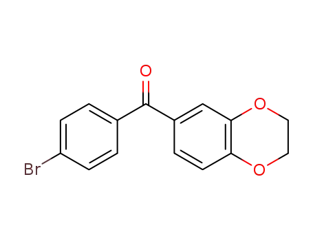 (4-Bromo-phenyl)-(2,3-dihydro-benzo[1,4]dioxin-6-yl)-methanone