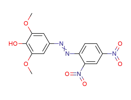 4-(2,4-Dinitro-phenylazo)-2,6-dimethoxy-phenol