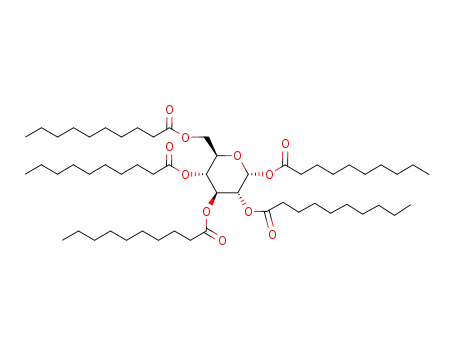 1,2,3,4,6-penta-O-decanoyl-α-D-glucopyranose