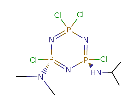 (2R,4R)-2,4,6,6-Tetrachloro-N-isopropyl-N',N'-dimethyl-2λ5,4λ5,6λ5-[1,3,5,2,4,6]triazatriphosphinine-2,4-diamine