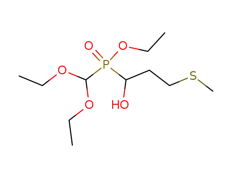 Diethoxymethyl-(1-hydroxy-3-methylsulfanyl-propyl)-phosphinic acid ethyl ester