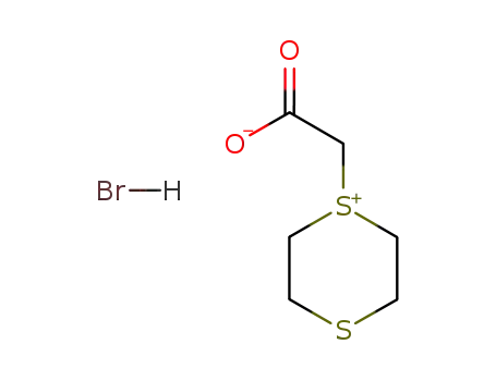 1,4-Dithianium-essigsaeure-betain-hydrobromid