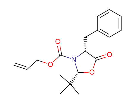 (2R,4R)-4-Benzyl-2-tert-butyl-5-oxo-oxazolidine-3-carboxylic acid allyl ester