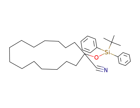 1-<<(1,1-dimethylethyl)diphenylsilyl>oxy>cyclopentadecanecarbonitrile