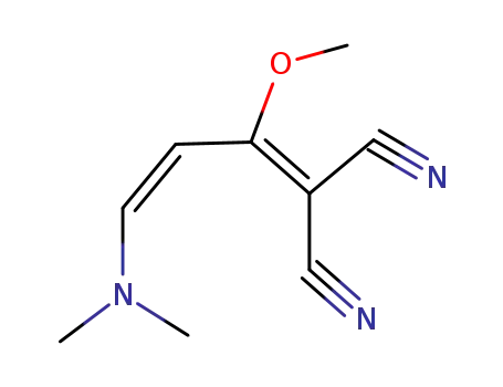 1,1-Dicyan-4-(N,N-dimethylamino)-2-methoxybutadien-1,3