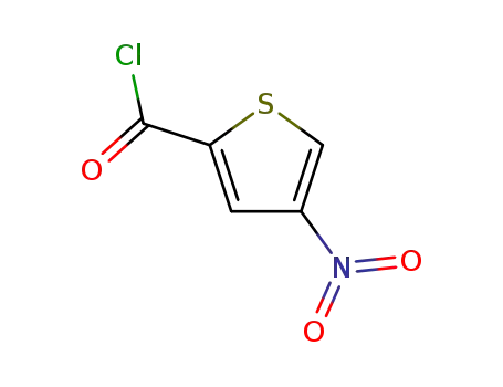 Molecular Structure of 67998-17-8 (2-Thiophenecarbonyl chloride, 4-nitro-)