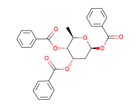 tri-O-benzoyl-β-D-ribo-2,6-dideoxy-hexopyranose