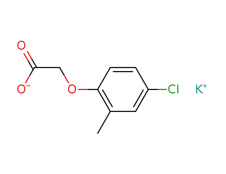 Molecular Structure of 5221-16-9 (MCPA-POTASSIUM SALT)
